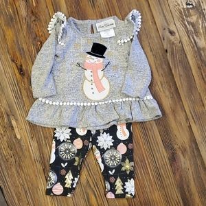 Rare Editions Winter Snowman Set